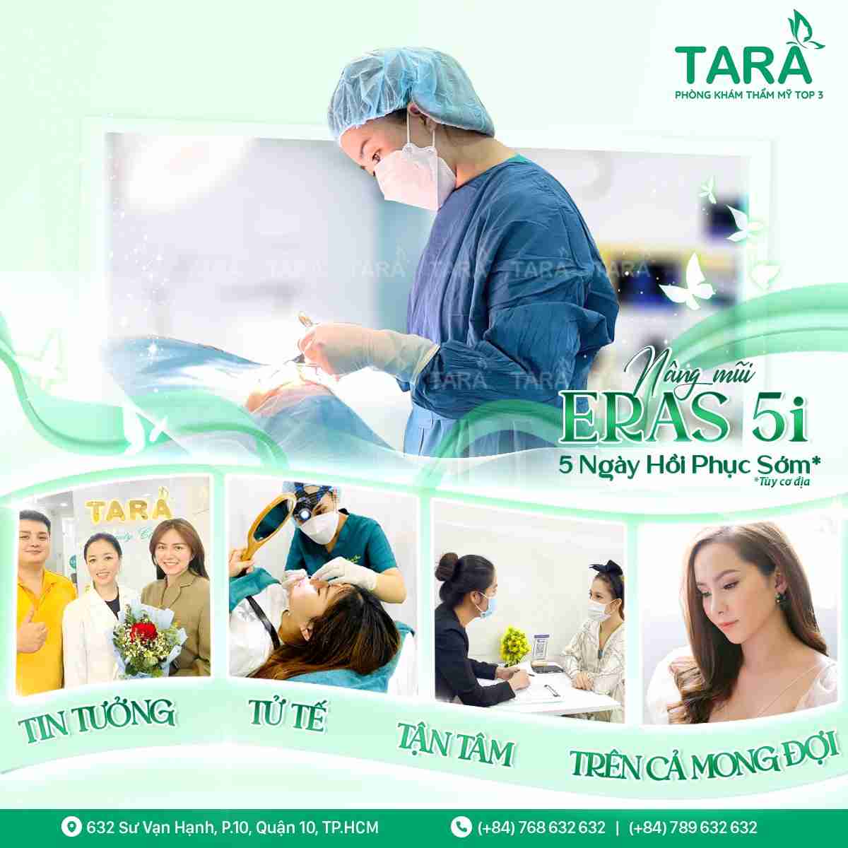 Nâng mũi bọc sụn ERAS 5i