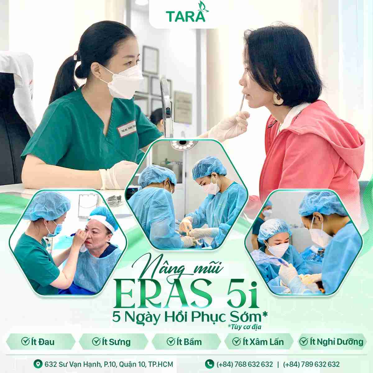 Nâng mũi cấu trúc ERAS 5i và những điều cần biết