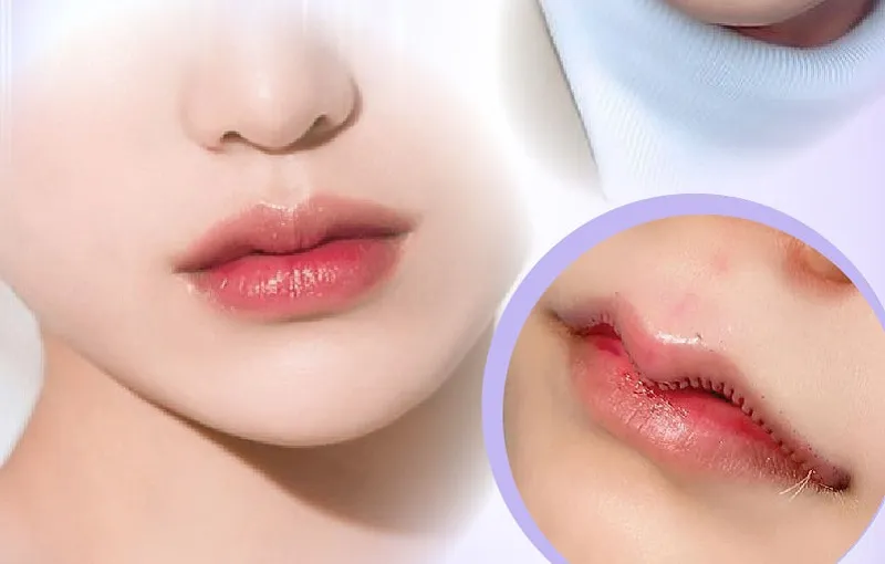 Tạo hình môi trái tim theo phong cách Hàn Quốc