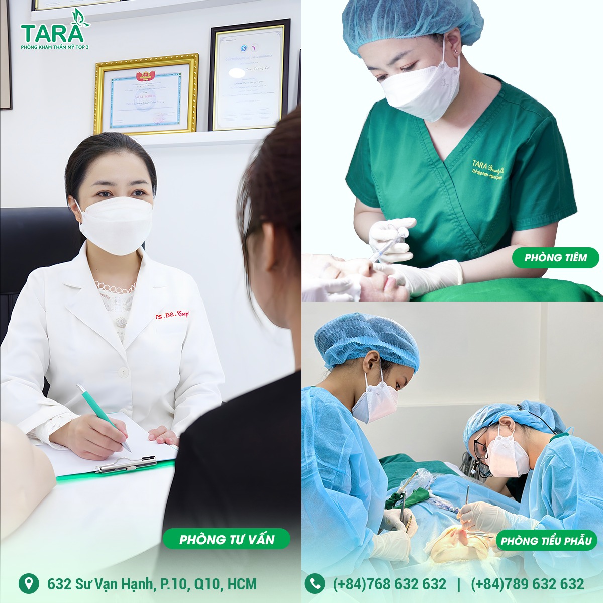 Review nâng mũi không đau tại TARA Beauty Clinic