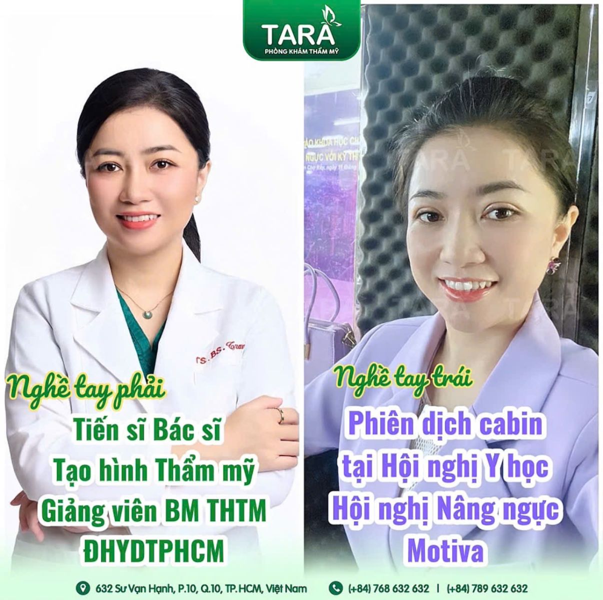 TS.BS Trang TARA phiên dịch cabine HN Nâng ngực nâng cao cùng Chuyên gia Nâng ngực Hàng đầu thế giới Marcos Sforza