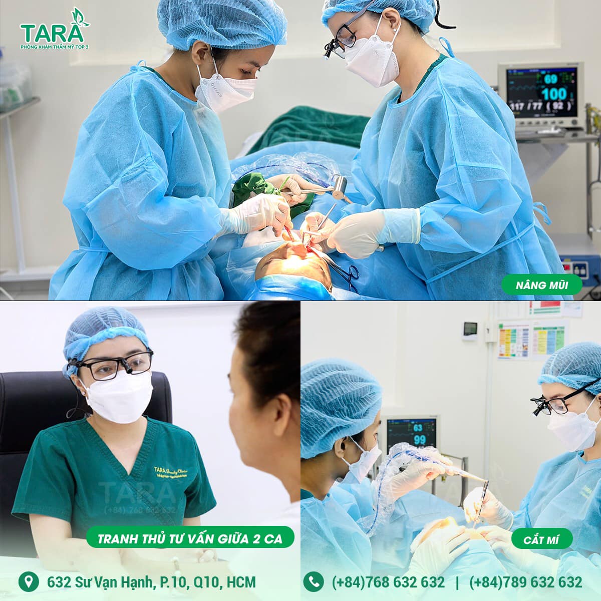 Nâng mũi ứng dụng đeo kính lúp siêu vi phẫu không đau giá bao nhiêu?
