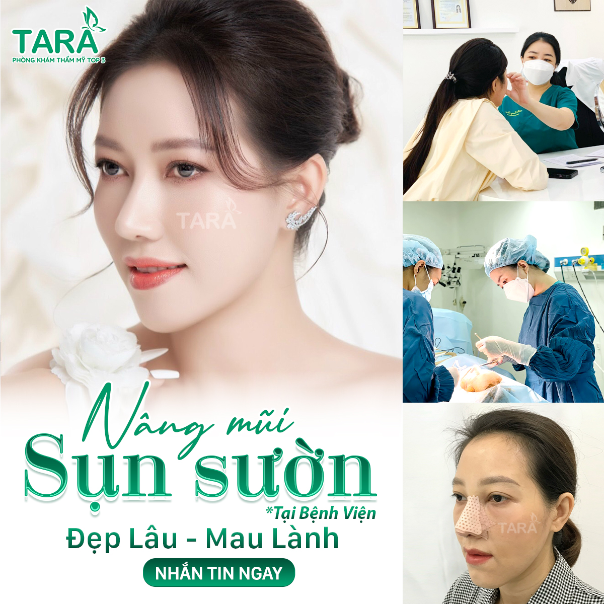 Bác sĩ nâng mũi đẹp uy tín tại TPHCM – Bác sĩ Trang Thẩm mỹ TARA