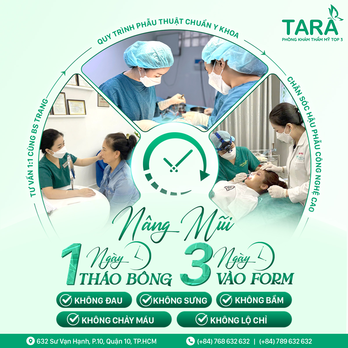 Địa chỉ nâng mũi đẹp uy tín tại TP HCM – Tiến sĩ Bác sĩ Trang Thẩm mỹ TARA – Dr Trang TARA