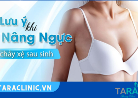Nâng ngực chảy xệ sau sinh giá bao nhiêu?